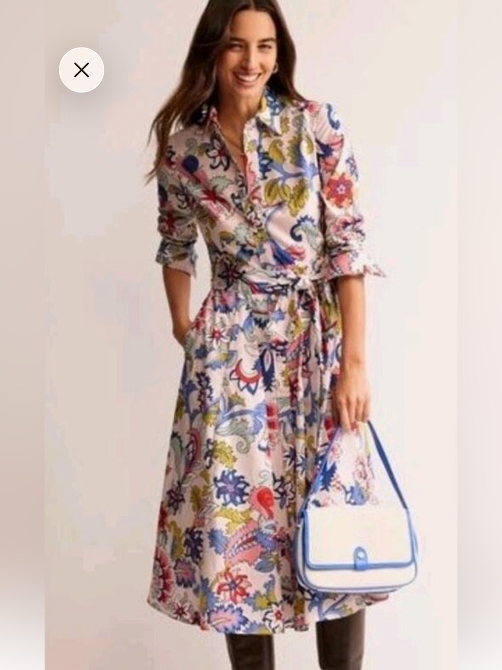 Boden shirt dress